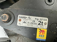 2021 hadef 221/05 hijsklem (2x) - afbeelding 3 van  3
