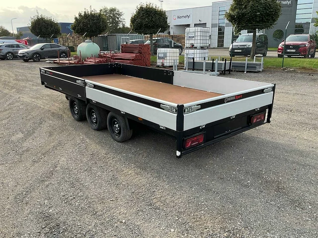 2021 henra xpert black bottom 450x202 plateuwagen demo model ‘showroom model’ ongebruikt aanhangwagen - afbeelding 11 van  17