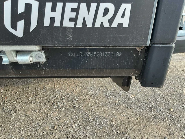 2021 henra xpert black bottom 450x202 plateuwagen demo model ‘showroom model’ ongebruikt aanhangwagen - afbeelding 3 van  16