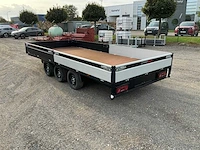 2021 henra xpert black bottom 450x202 plateuwagen demo model ‘showroom model’ ongebruikt aanhangwagen - afbeelding 10 van  16
