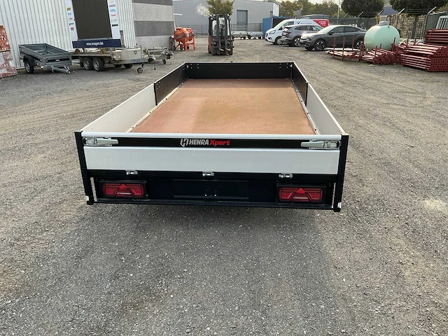 2021 henra xpert black bottom 450x202 plateuwagen demo model ‘showroom model’ ongebruikt aanhangwagen - afbeelding 11 van  16