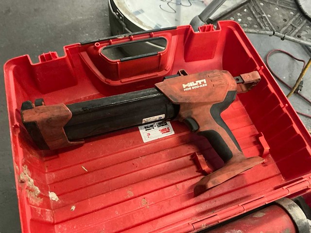 2021 hilti hde500-a22 / hdm 330 morteldispenser (2x) - afbeelding 2 van  7