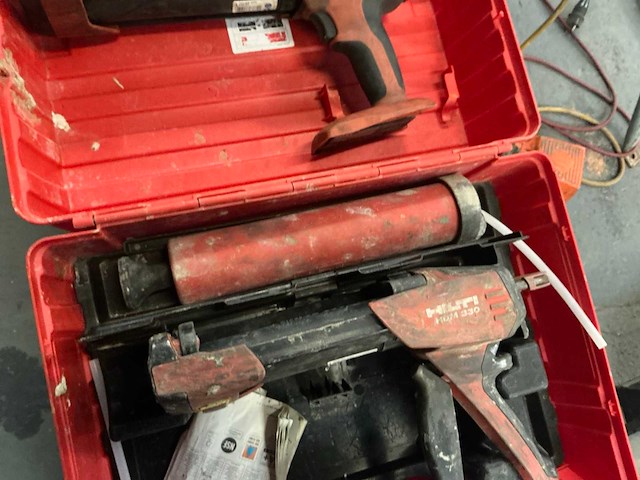 2021 hilti hde500-a22 / hdm 330 morteldispenser (2x) - afbeelding 4 van  7