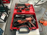 2021 hilti hde500-a22 / hdm 330 morteldispenser (2x) - afbeelding 1 van  7