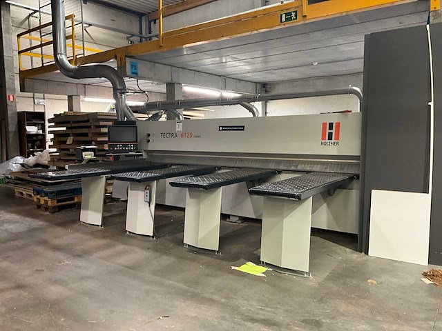 2021 holzher tectra 6120 classic platen opdeelzaagmachine - afbeelding 1 van  10