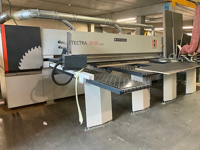 2021 holzher tectra 6120 classic platen opdeelzaagmachine - afbeelding 3 van  10