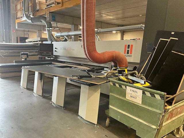2021 holzher tectra 6120 classic platen opdeelzaagmachine - afbeelding 4 van  10