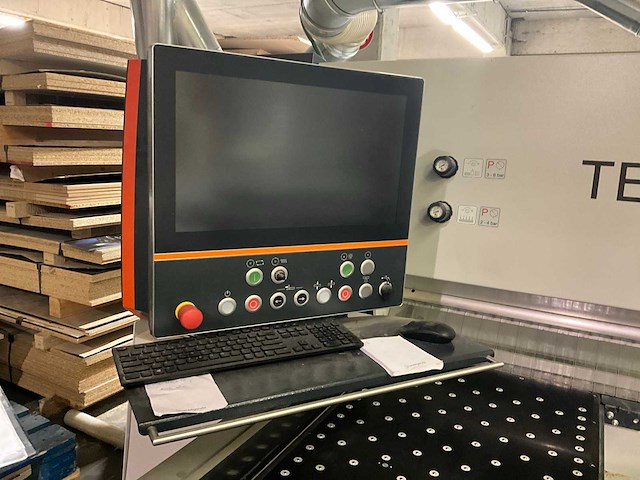 2021 holzher tectra 6120 classic platen opdeelzaagmachine - afbeelding 7 van  10