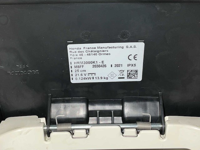 2021 honda hrm3000 robotmaaier - afbeelding 11 van  11