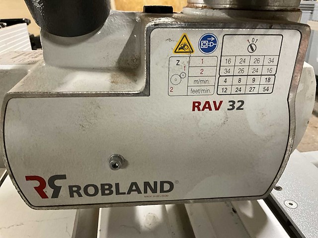 2021 houtbewerking combi robland nx410 230v - afbeelding 9 van  24