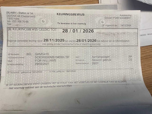 2021 i for williams gh35 machinetrailer - afbeelding 9 van  20