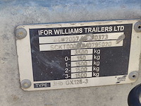 2021 ifor williams gx125-3 3 hb machinetrailer - afbeelding 10 van  32