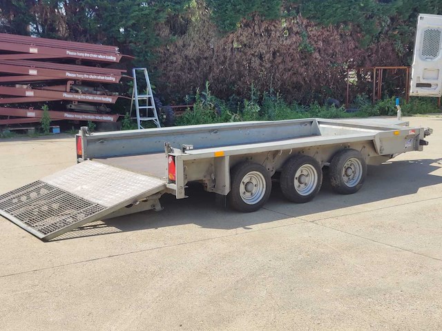 2021 ifor williams gx125-3 3 hb machinetrailer - afbeelding 27 van  32