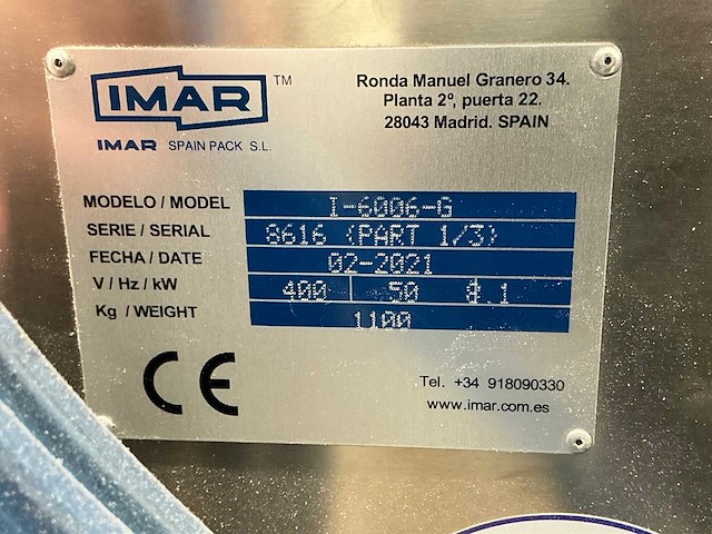 2021 imar i-6006-g verpakkingslijn - afbeelding 5 van  25