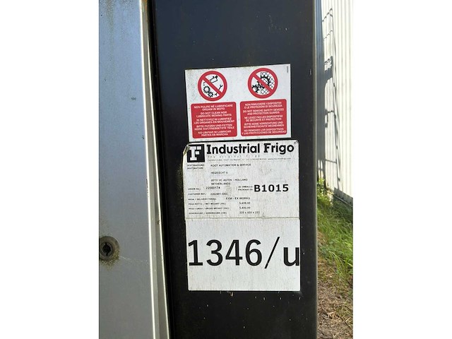 2021 industrial frigo usato gr1av620 koelinstallatie - afbeelding 3 van  26