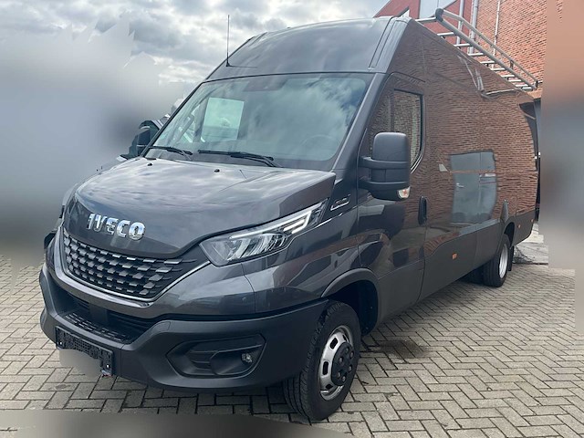 2021 iveco 50c18 camionette - trekhaak & ladderrek - airco- automaat - afbeelding 1 van  76
