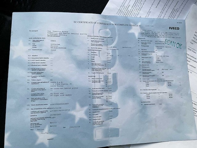 2021 iveco daily 3.0l lichte vrachtwagen - afbeelding 19 van  26
