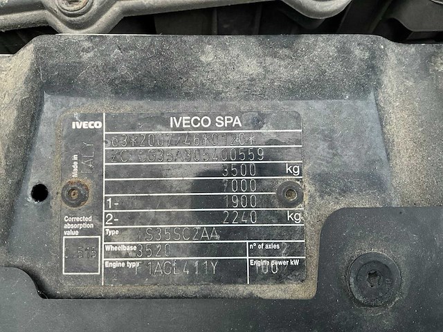 2021 iveco daily hoog dak - rijk uitgerust - afbeelding 37 van  46