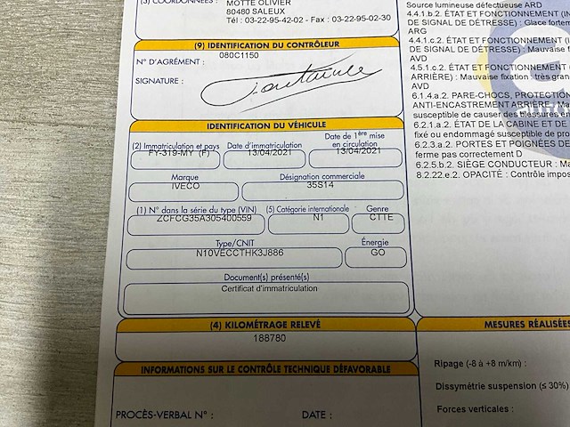2021 iveco daily hoog dak - rijk uitgerust - afbeelding 39 van  46