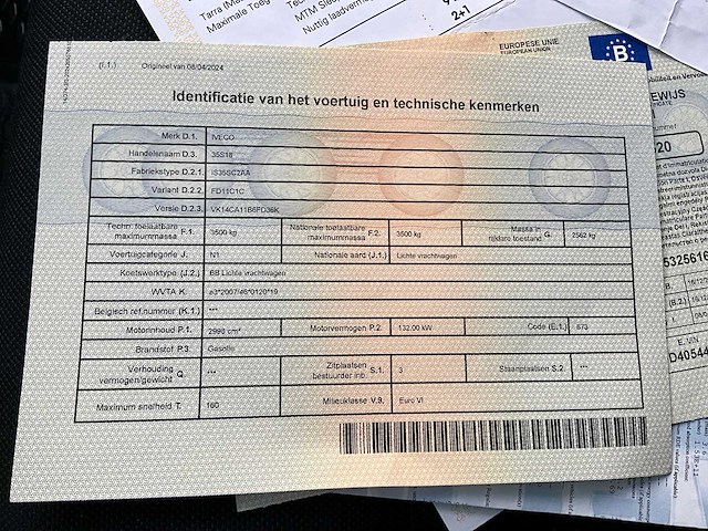 2021 iveco daily lichte vrachtwagen - afbeelding 12 van  18