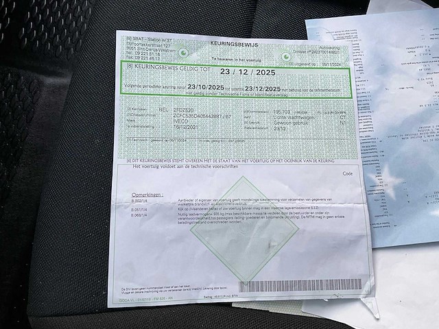 2021 iveco daily lichte vrachtwagen - afbeelding 14 van  18