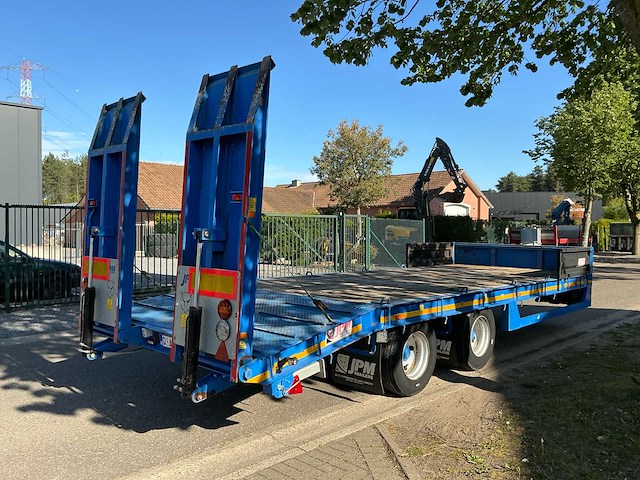 2021 jpm trailers centre axel two axle dieplader - afbeelding 17 van  21