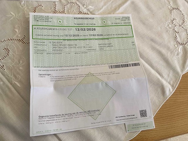 2021 jpm trailers centre axel two axle dieplader - afbeelding 10 van  20