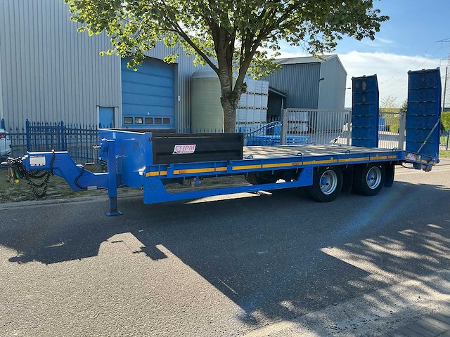 2021 jpm trailers centre axel two axle dieplader - afbeelding 12 van  20