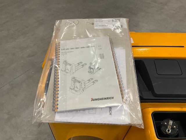 2021 jungheinrich eje 222 elektrische palletwagen - afbeelding 13 van  13