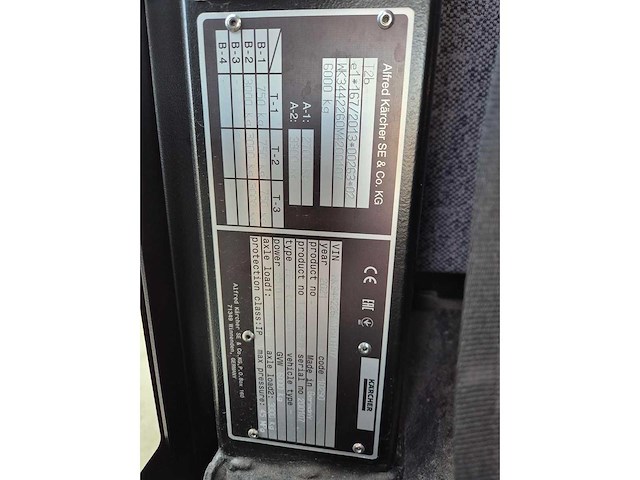 2021 kärcher m250 zelfrijdende veegmachine - afbeelding 10 van  18