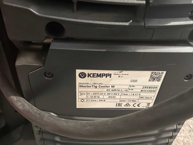 2021 kemppi mastertig 325 dc tig-lasmachine - afbeelding 6 van  6