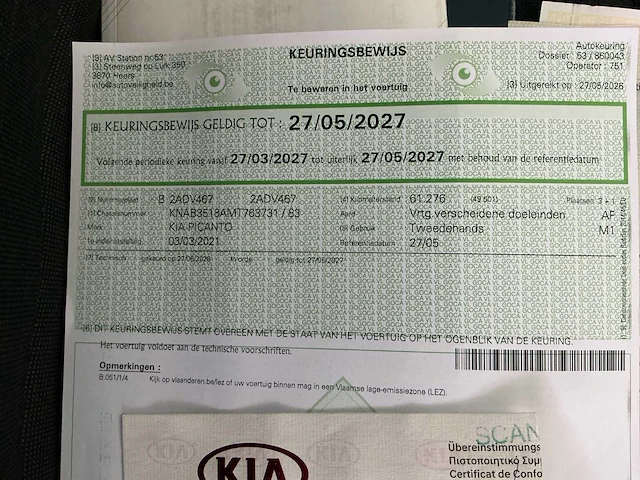 2021 kia picanto 1.0 dpi personenauto - afbeelding 40 van  46
