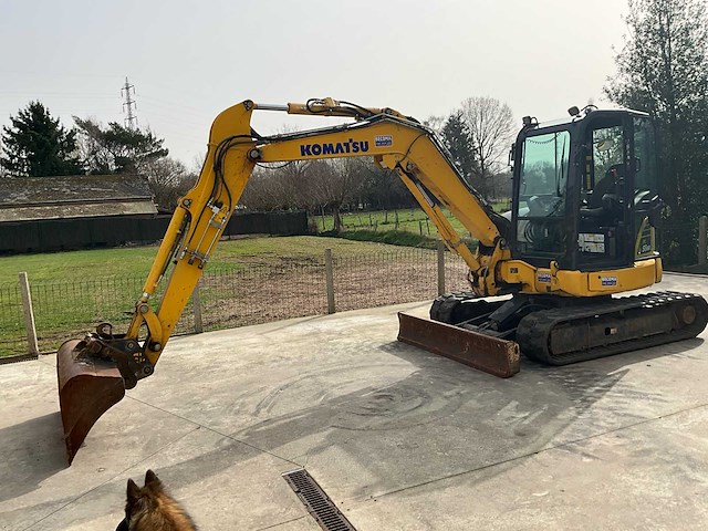 2021 komatsu pc55mr-5eo rupsgraafmachine - zwenkgiek - afbeelding 1 van  39