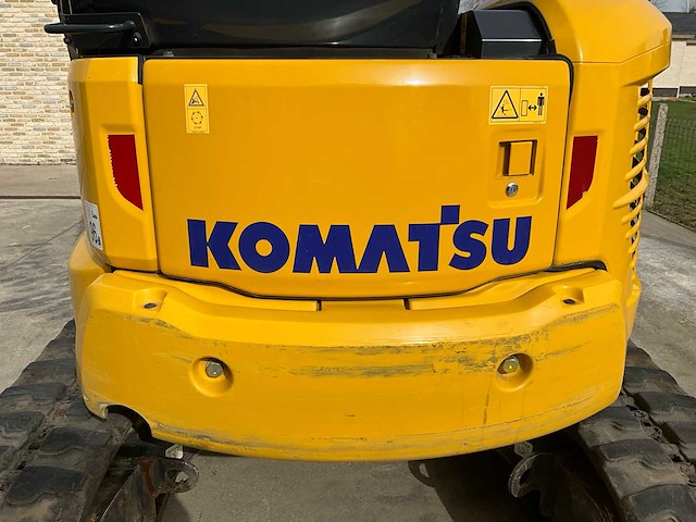 2021 komatsu pc55mr-5eo rupsgraafmachine - zwenkgiek - afbeelding 12 van  39