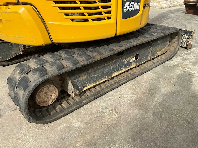 2021 komatsu pc55mr-5eo rupsgraafmachine - zwenkgiek - afbeelding 13 van  39