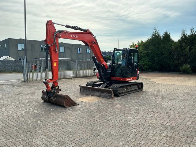 2021 kubota kx080-4 midigraafmachine - afbeelding 4 van  30