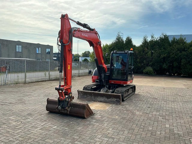 2021 kubota kx080-4 midigraafmachine - afbeelding 5 van  30