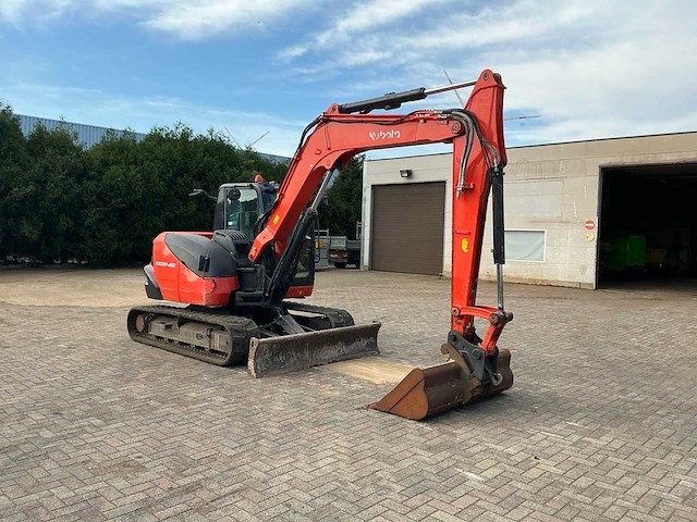 2021 kubota kx080-4 midigraafmachine - afbeelding 1 van  30