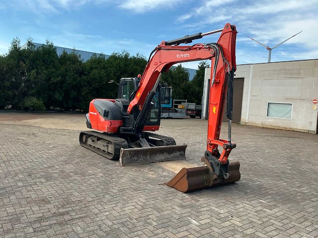 2021 kubota kx080-4 midigraafmachine - afbeelding 12 van  30