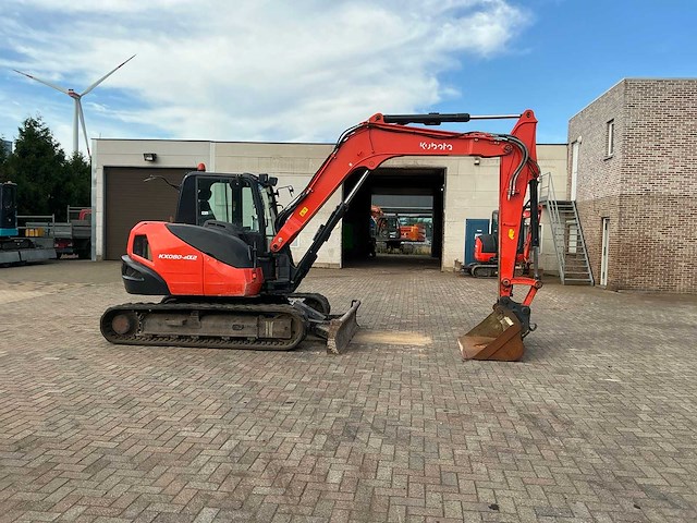 2021 kubota kx080-4 midigraafmachine - afbeelding 25 van  30
