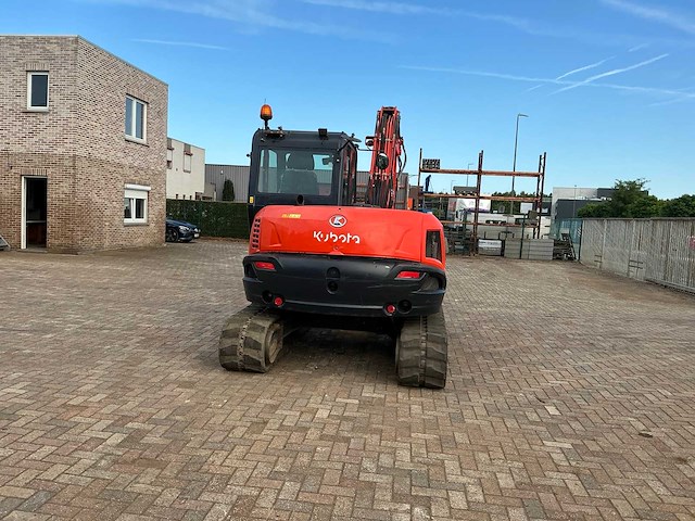 2021 kubota kx080-4 midigraafmachine - afbeelding 28 van  30