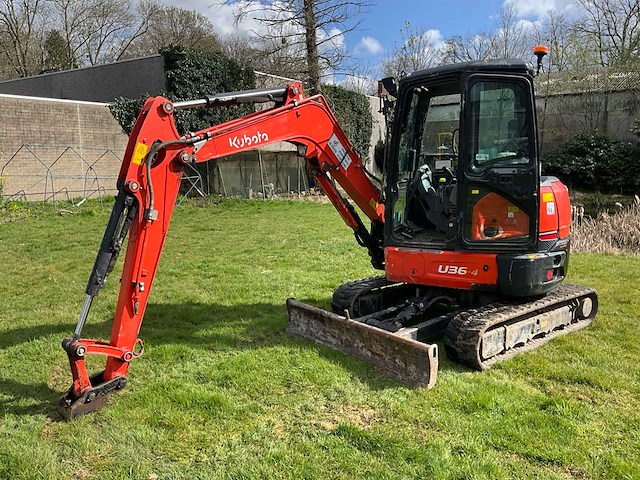2021 kubota u36-4 - rupsgraafmachine - afbeelding 1 van  34