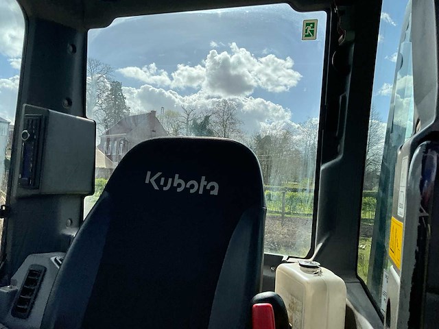 2021 kubota u36-4 - rupsgraafmachine - afbeelding 20 van  34