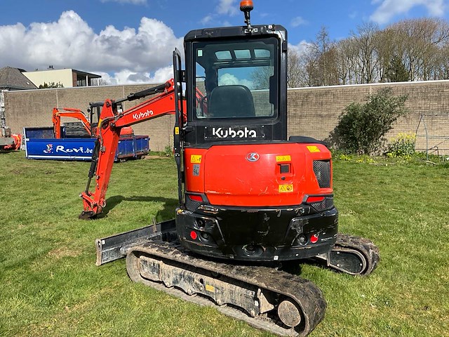 2021 kubota u36-4 - rupsgraafmachine - afbeelding 12 van  34