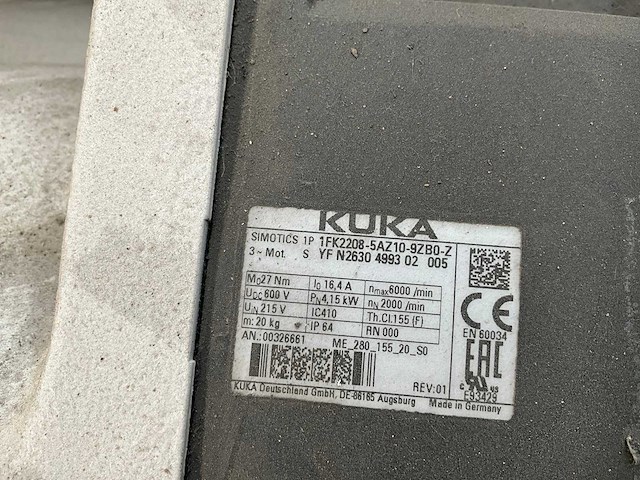2021 kuka iontec kr 50 r2500 industriële robot - afbeelding 19 van  25