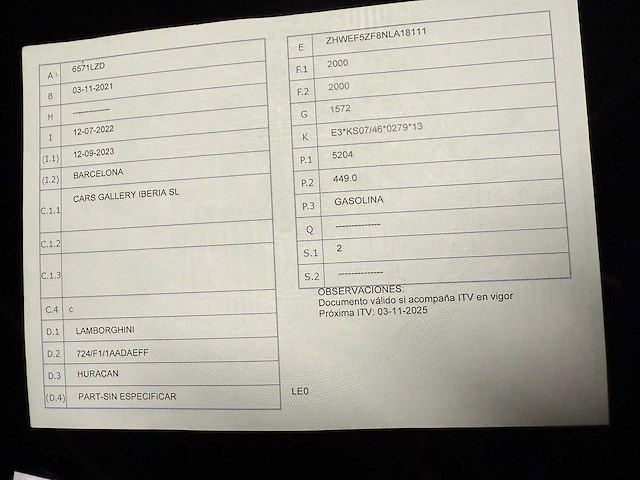 2021 lamborghini huracan evo rwd - afbeelding 17 van  27