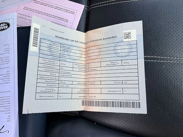 2021 land rover range rover velar - personenauto - afbeelding 38 van  48