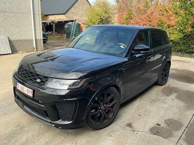 2021 land rover svr 5.0 v8 supercharged range rover sport - lichte vracht - afbeelding 1 van  75