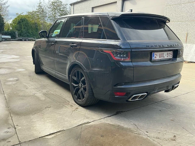 2021 land rover svr 5.0 v8 supercharged range rover sport - lichte vracht - afbeelding 43 van  75