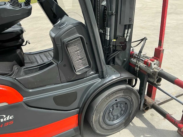 2021 linde h35t-01 vorkheftruck - afbeelding 58 van  69